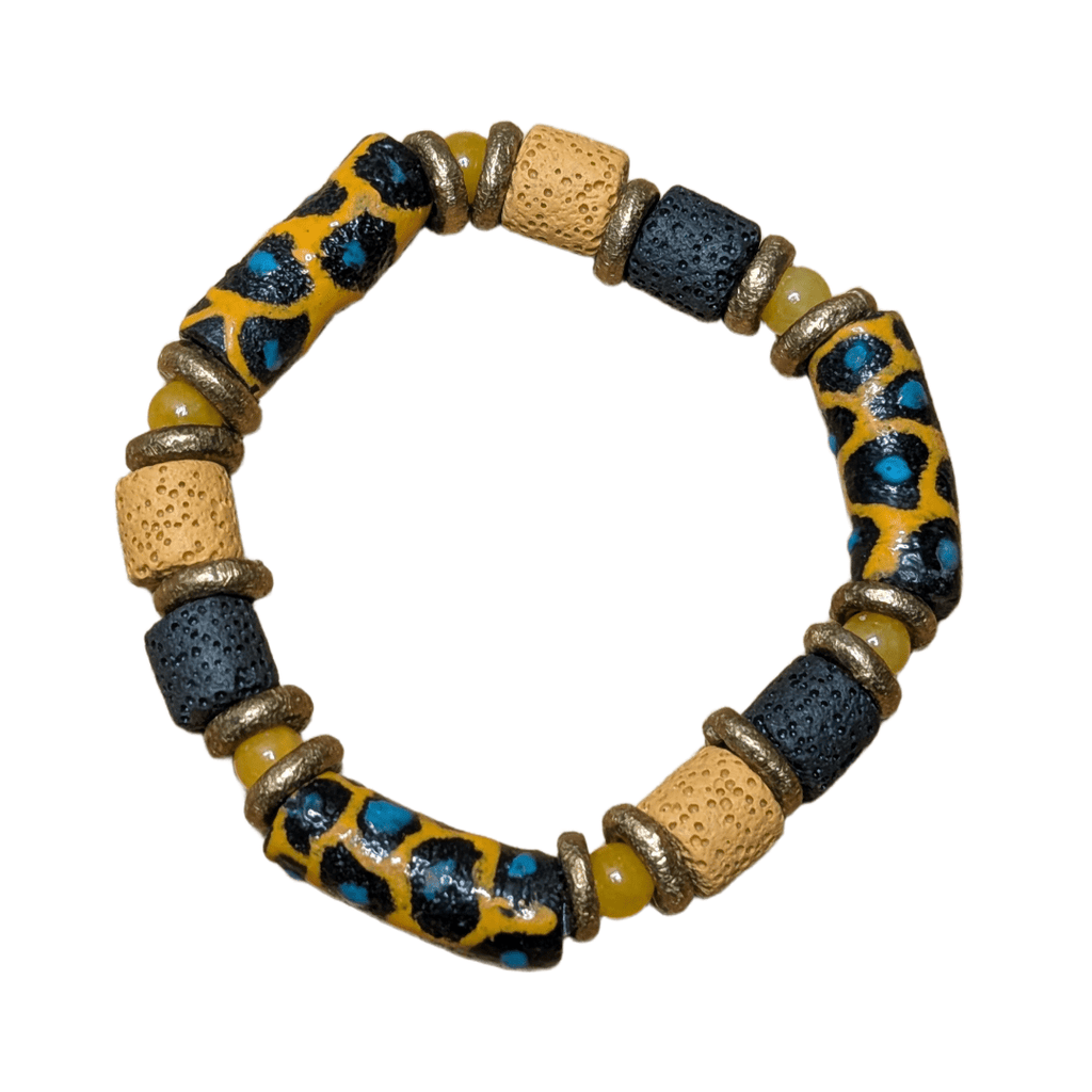 Afrika 01 - Perlenarmband - Andrea Rubinetto Schmuckwerkstatt