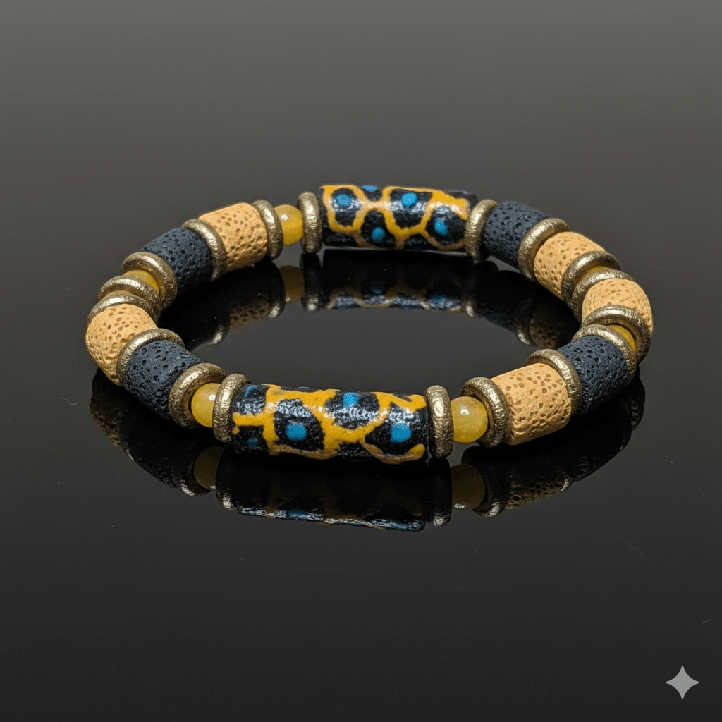 Afrika 01 - Perlenarmband - Andrea Rubinetto Schmuckwerkstatt