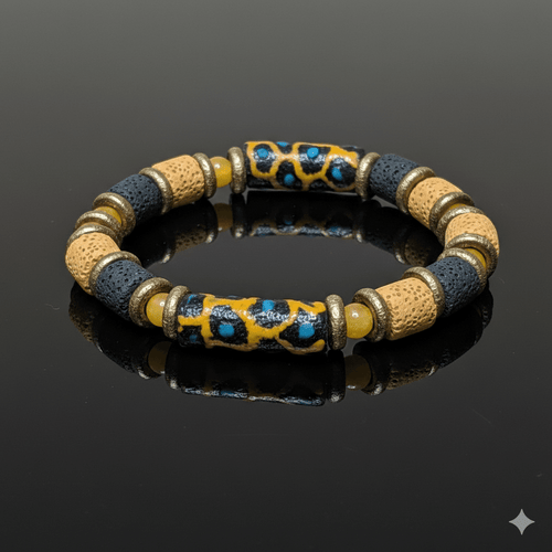 Afrika 01 - Perlenarmband - Andrea Rubinetto Schmuckwerkstatt