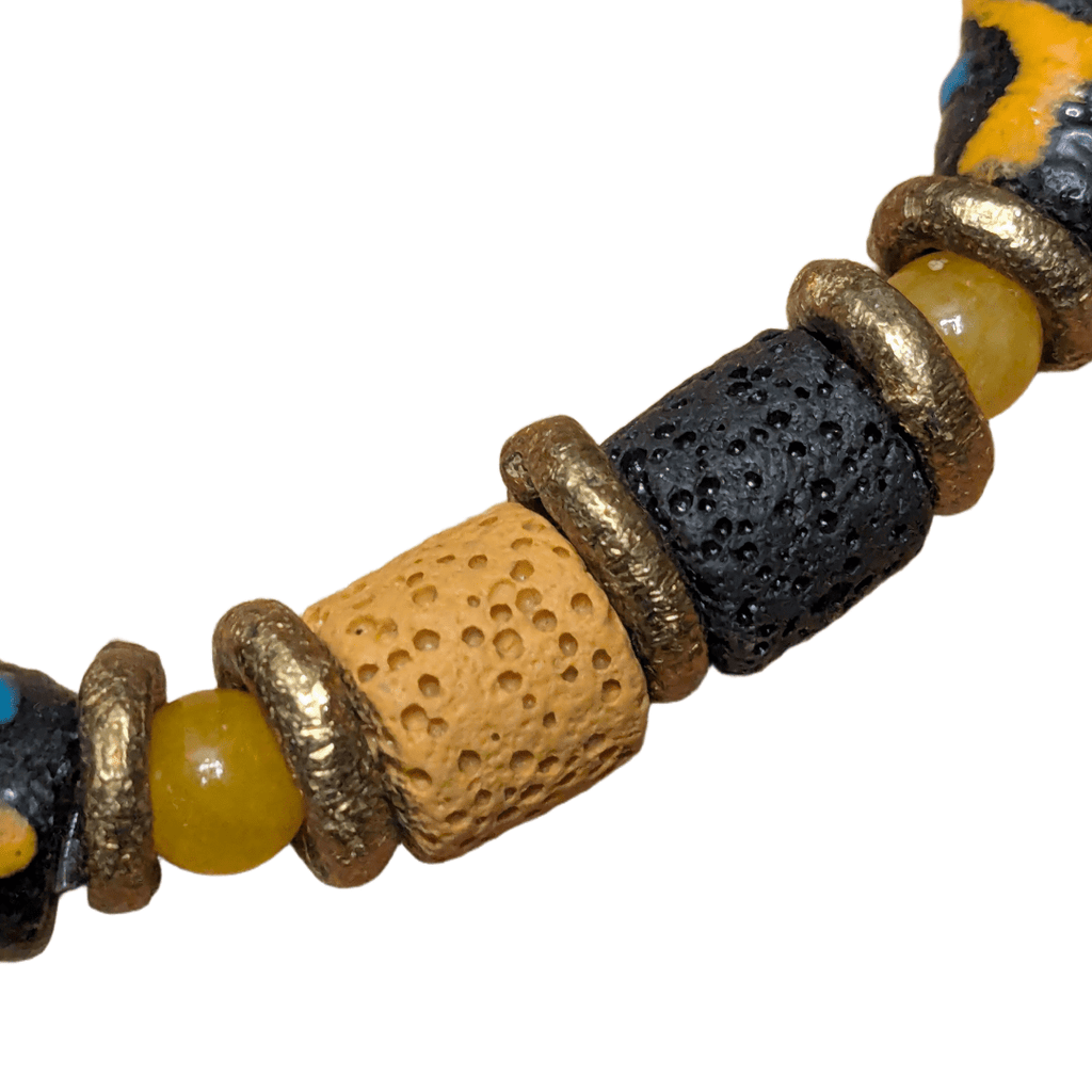 Afrika 01 - Perlenarmband - Andrea Rubinetto Schmuckwerkstatt