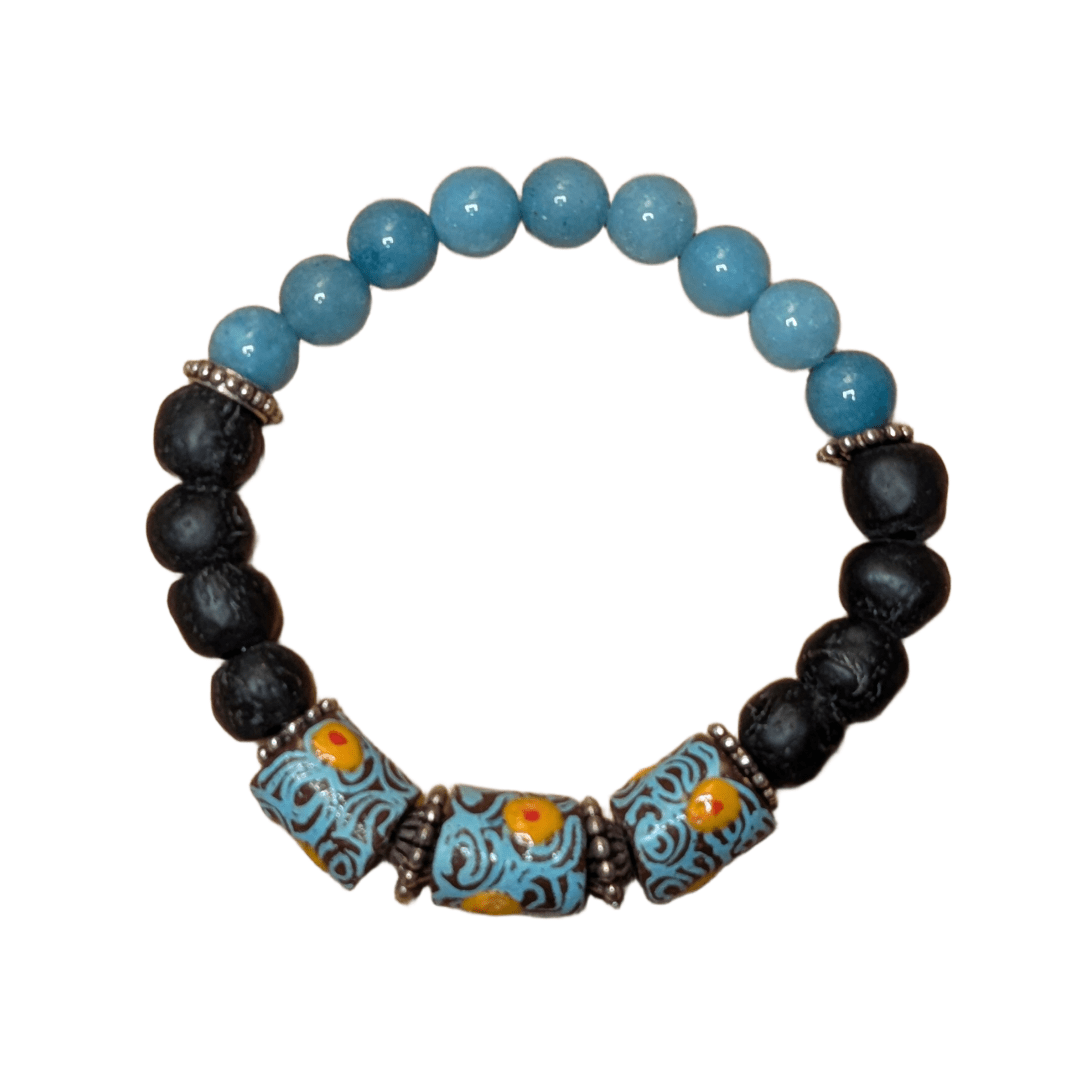 Afrika 07 - Perlenarmband - Andrea Rubinetto Schmuckwerkstatt