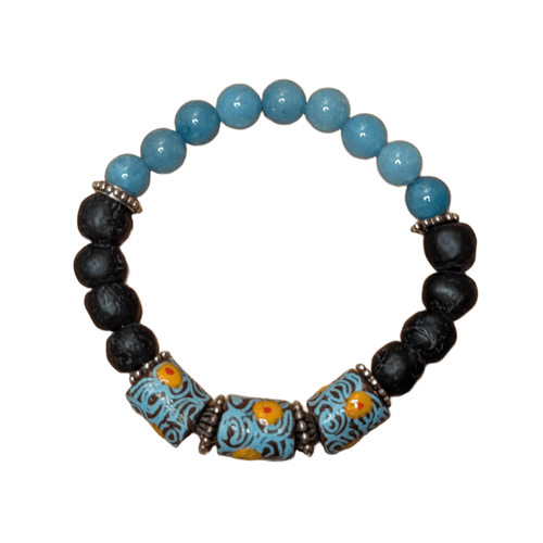 Afrika 07 - Perlenarmband - Andrea Rubinetto Schmuckwerkstatt