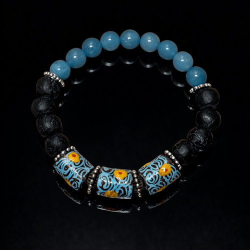 Afrika 07 - Perlenarmband - Andrea Rubinetto Schmuckwerkstatt