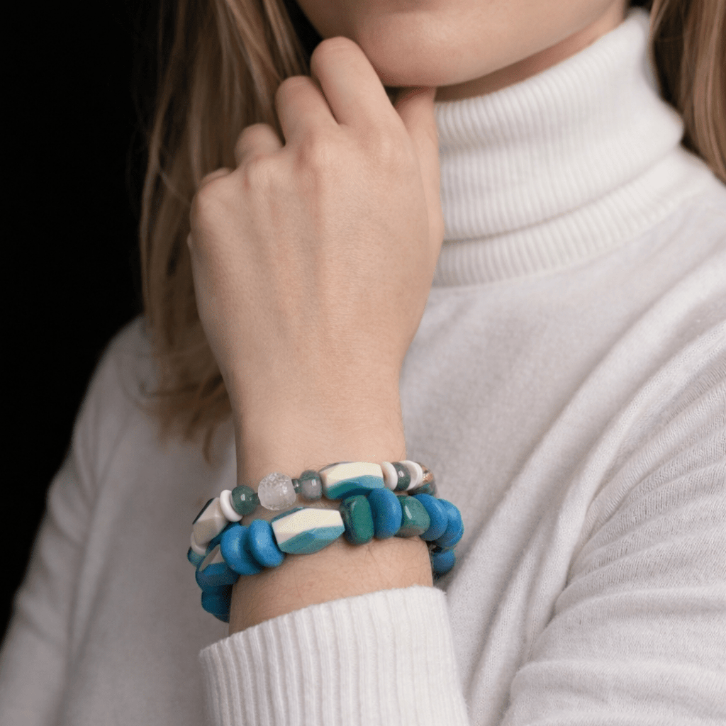 Argyle 01 - Perlenarmband - Andrea Rubinetto Schmuckwerkstatt