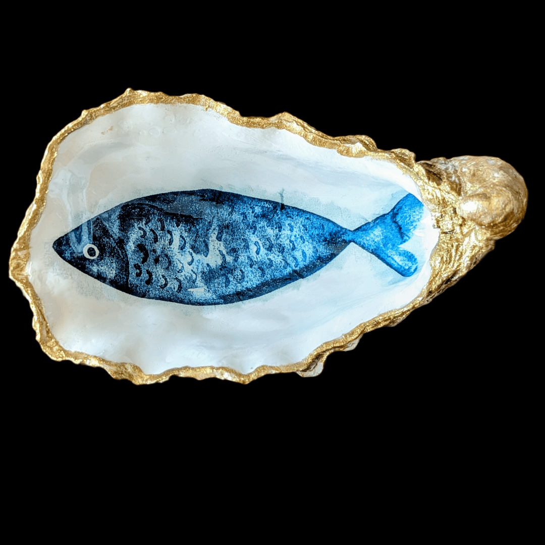 Auster Blue Fish - Andrea Rubinetto Schmuckwerkstatt