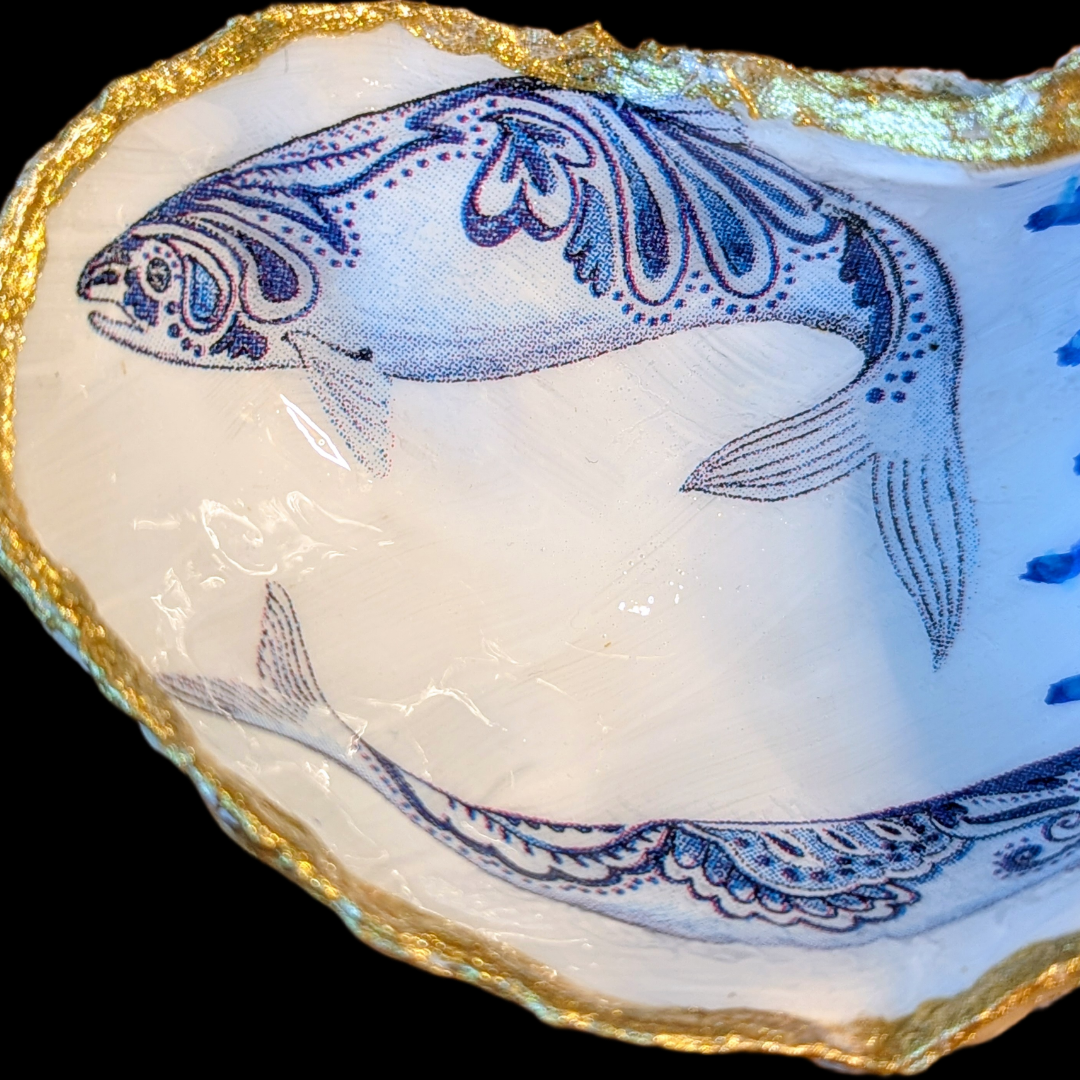 Auster Blue Fish - Andrea Rubinetto Schmuckwerkstatt