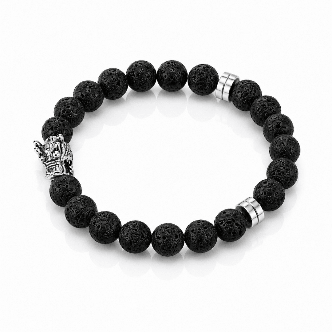 Black Dragon 02 - Herrenarmband - Andrea Rubinetto Schmuckwerkstatt