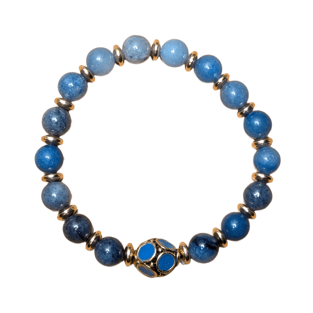 Blau 01 - Perlenarmband - Andrea Rubinetto Schmuckwerkstatt