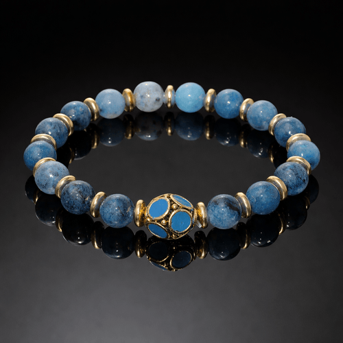 Blau 01 - Perlenarmband - Andrea Rubinetto Schmuckwerkstatt
