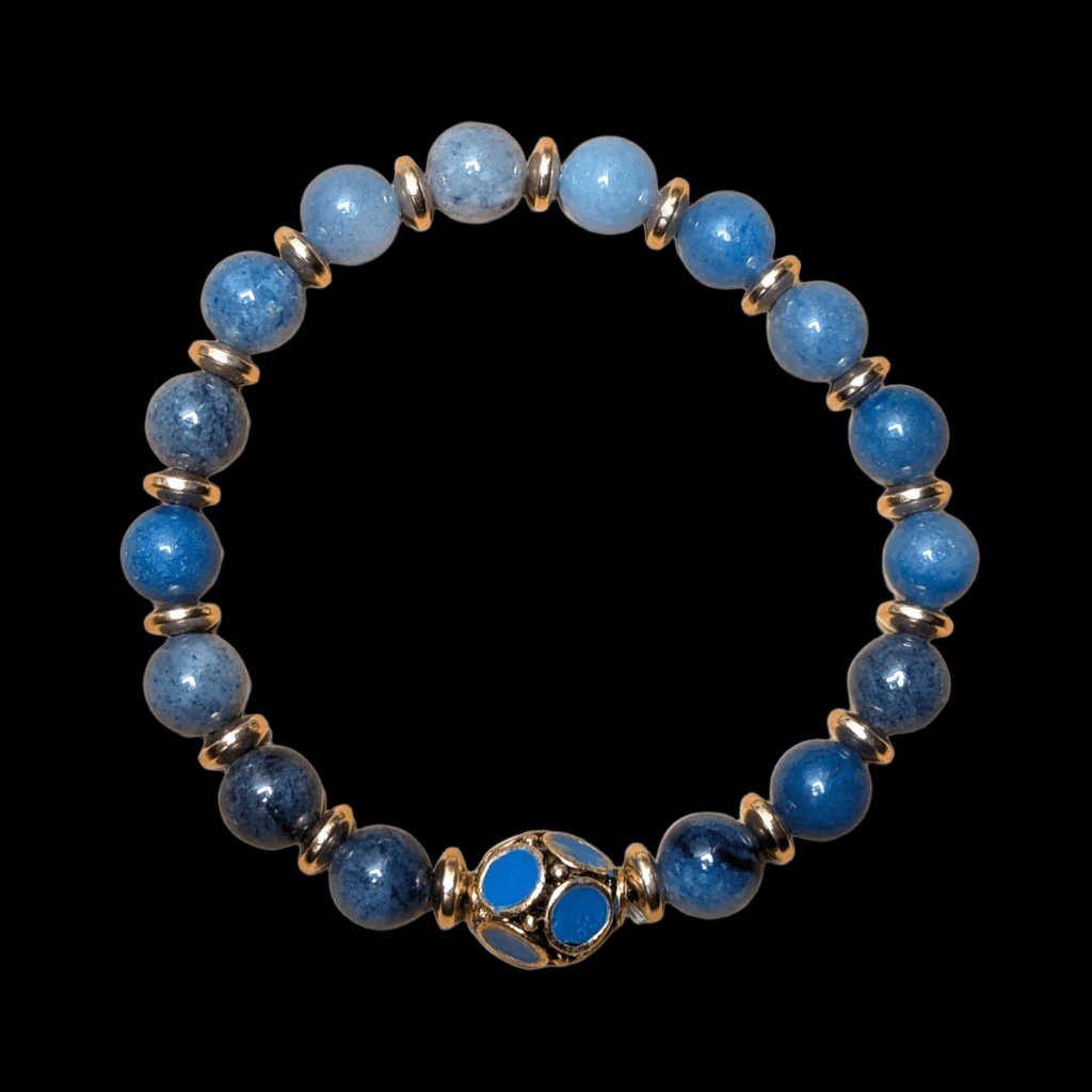 Blau 01 - Perlenarmband - Andrea Rubinetto Schmuckwerkstatt