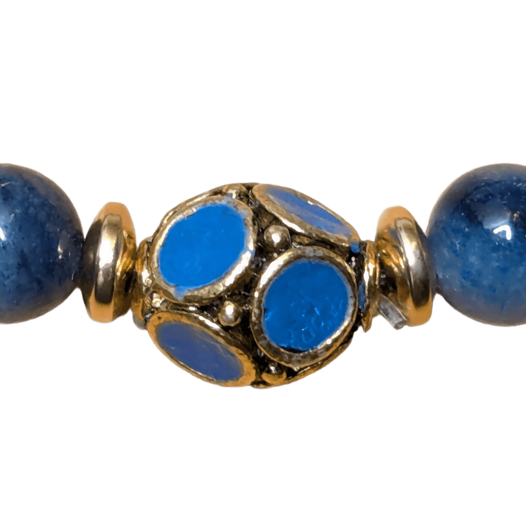 Blau 01 - Perlenarmband - Andrea Rubinetto Schmuckwerkstatt