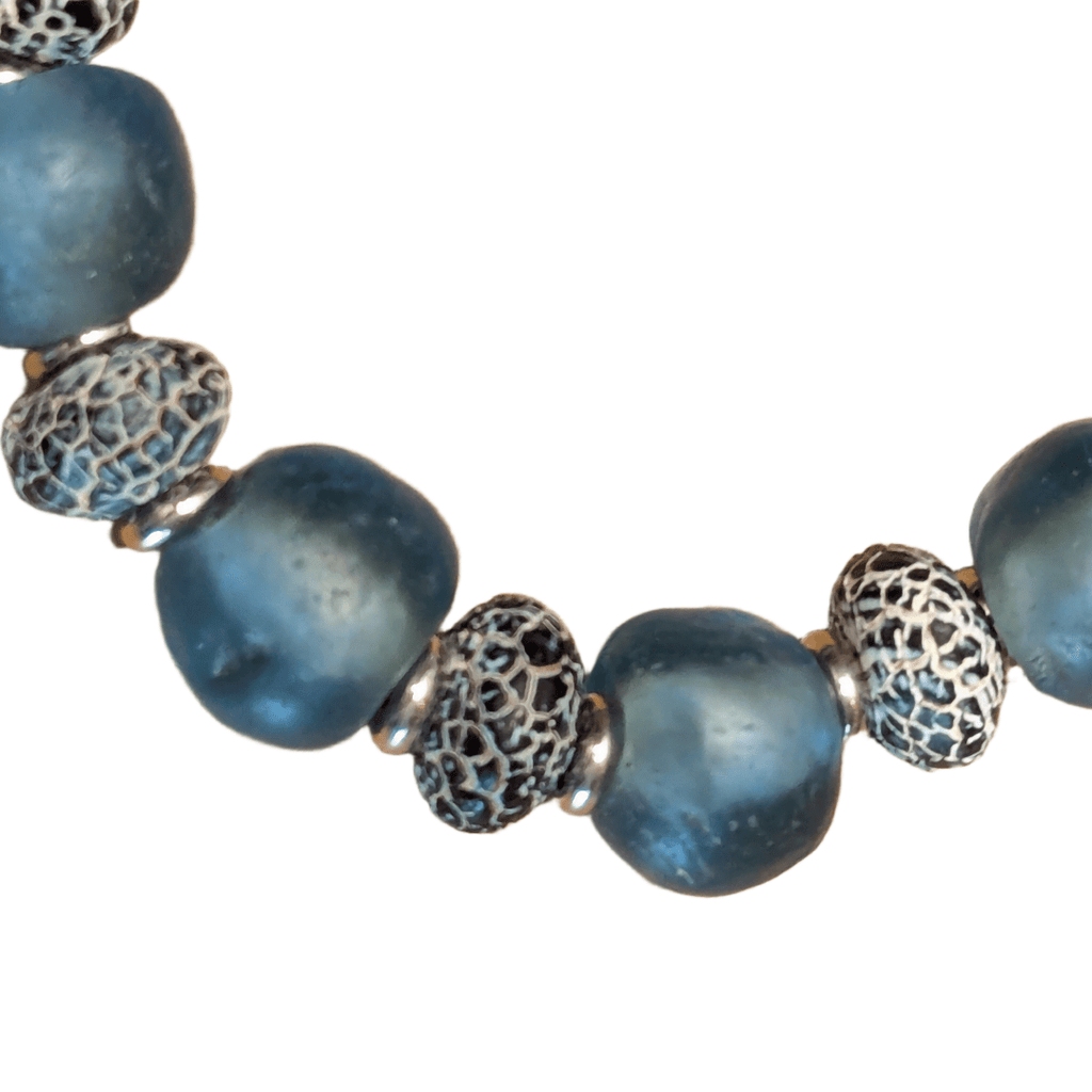 Blau 02 - Perlenarmband - Andrea Rubinetto Schmuckwerkstatt