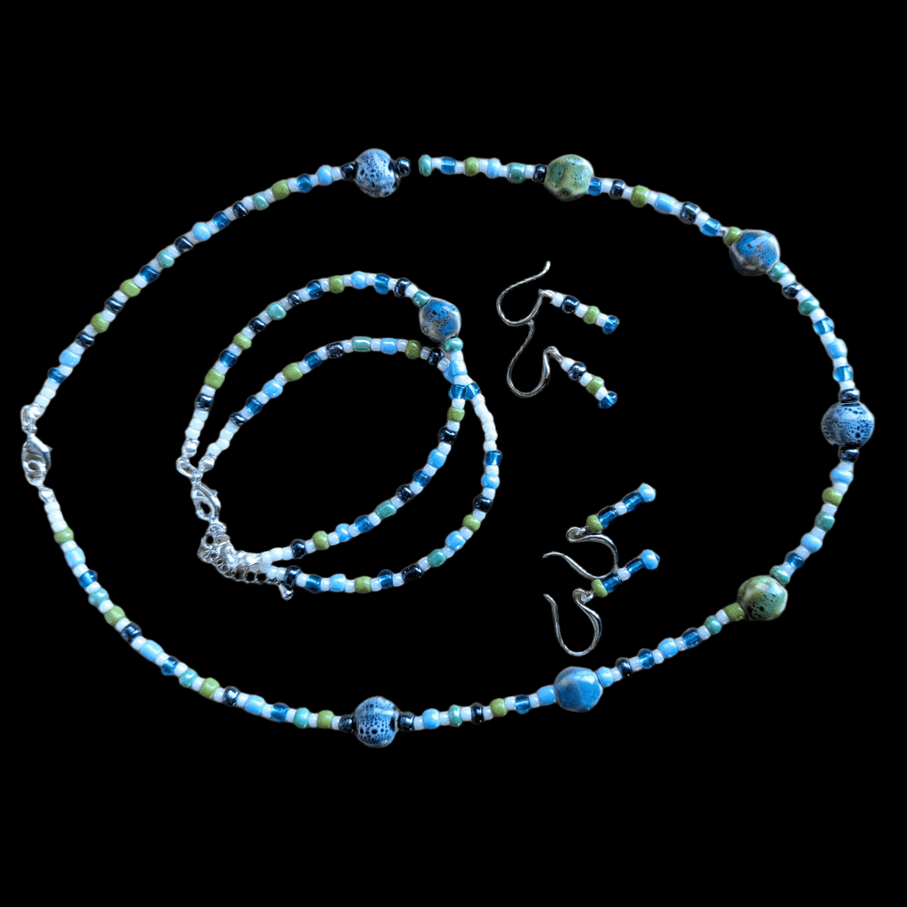 Blue Lagoon - Schmuckset - Andrea Rubinetto Schmuckwerkstatt