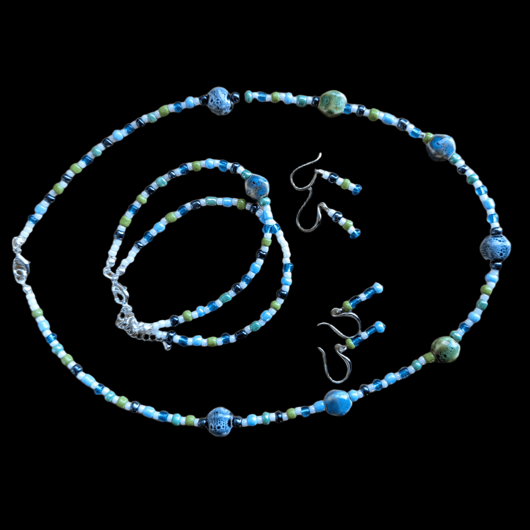 Blue Lagoon - Schmuckset - Andrea Rubinetto Schmuckwerkstatt