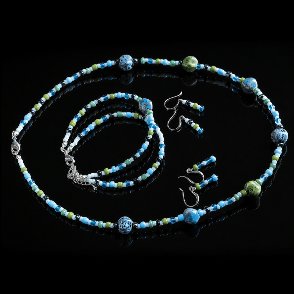 Blue Lagoon - Schmuckset - Andrea Rubinetto Schmuckwerkstatt