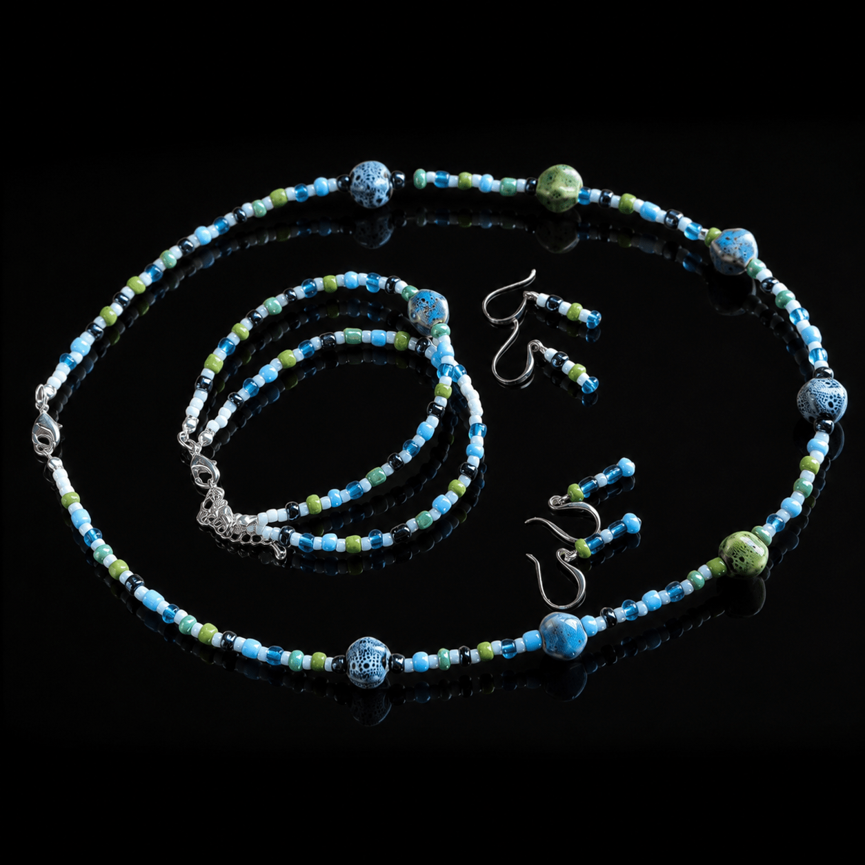 Blue Lagoon - Schmuckset - Andrea Rubinetto Schmuckwerkstatt