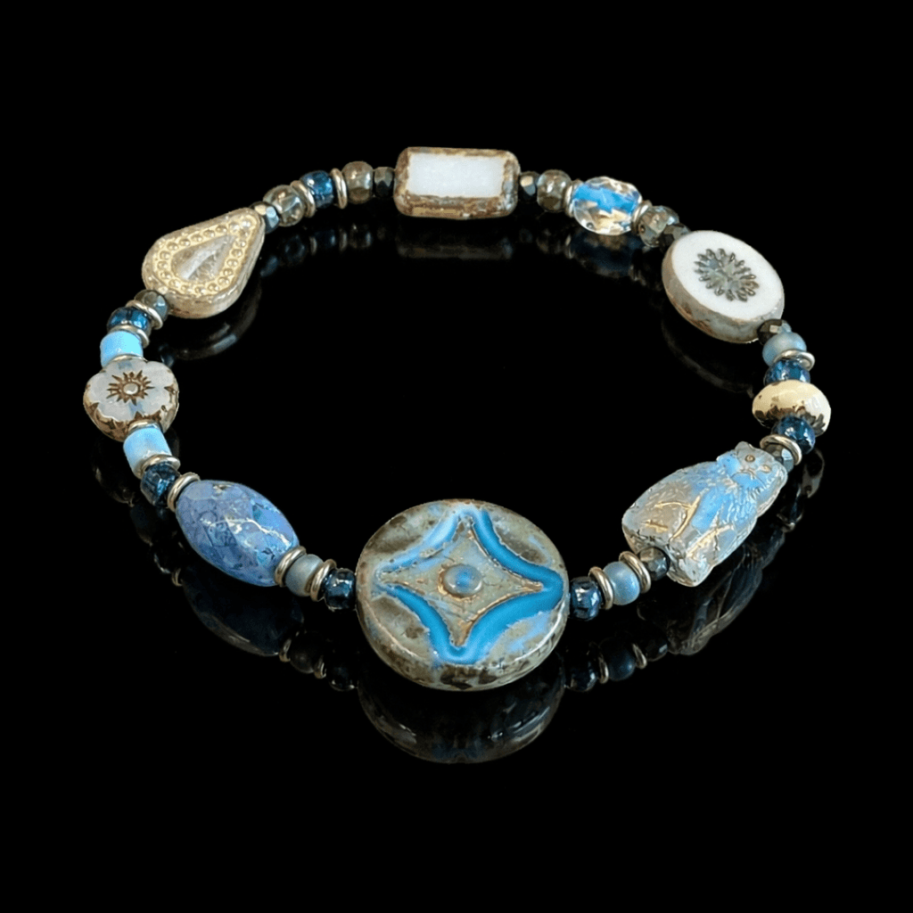 Böhmen 01 - Set Kette und Armband - Andrea Rubinetto Schmuckwerkstatt