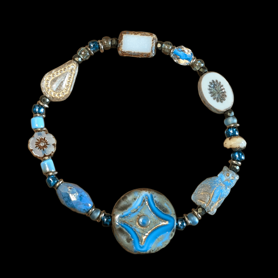 Böhmen 01 - Set Kette und Armband - Andrea Rubinetto Schmuckwerkstatt