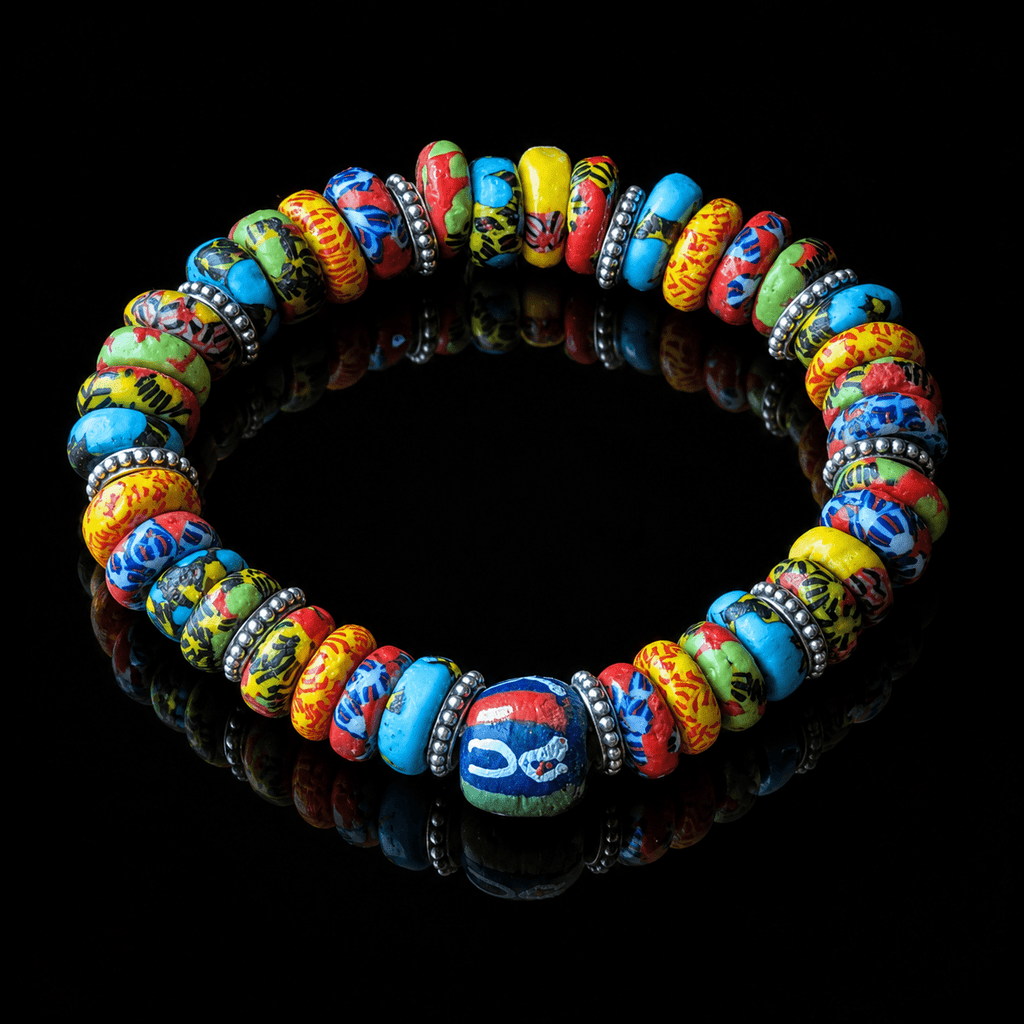 Bunt 01 - Perlenarmband - Andrea Rubinetto Schmuckwerkstatt