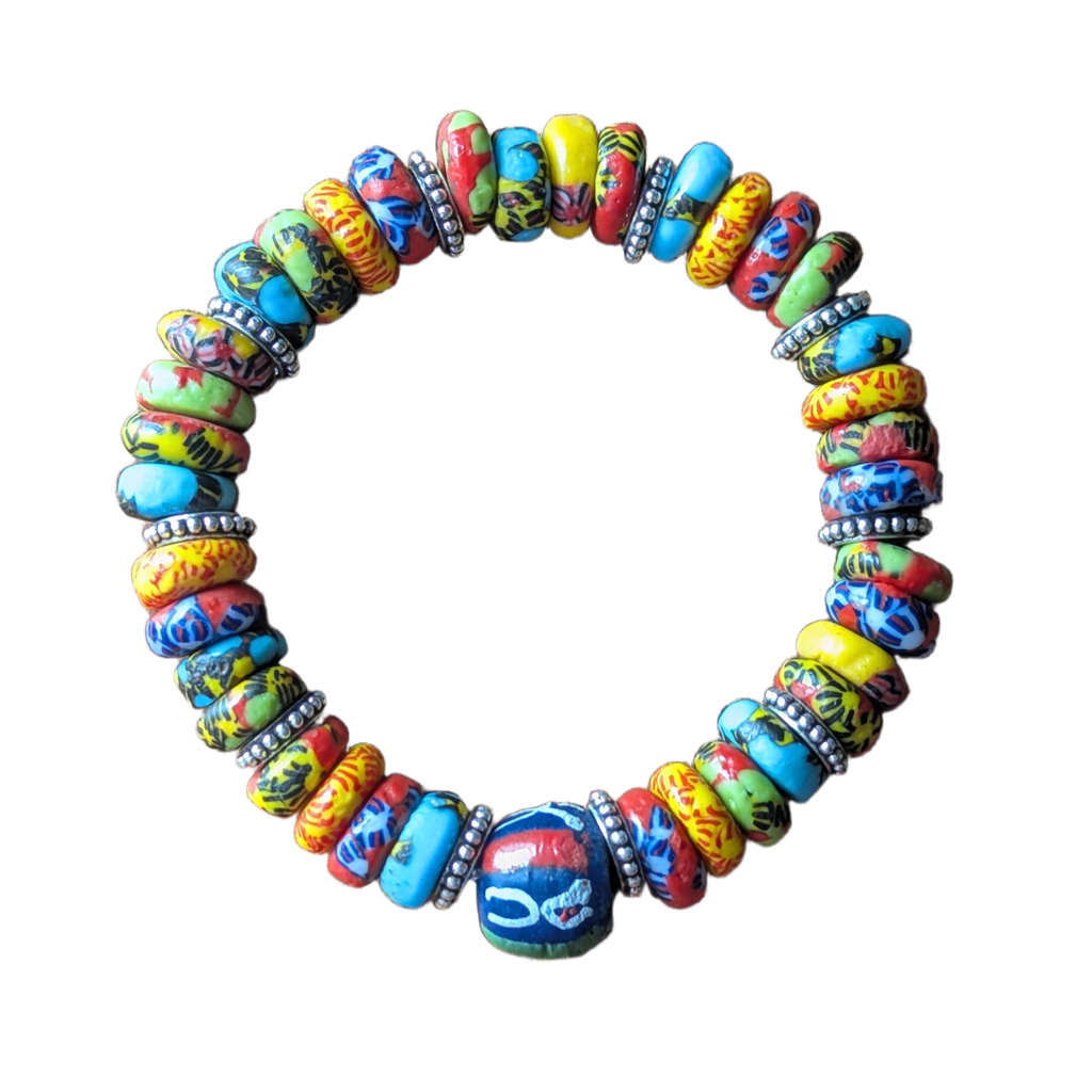 Bunt 01 - Perlenarmband - Andrea Rubinetto Schmuckwerkstatt