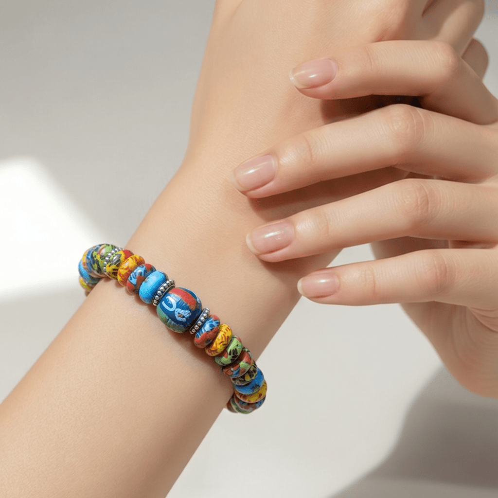 Bunt 01 - Perlenarmband - Andrea Rubinetto Schmuckwerkstatt