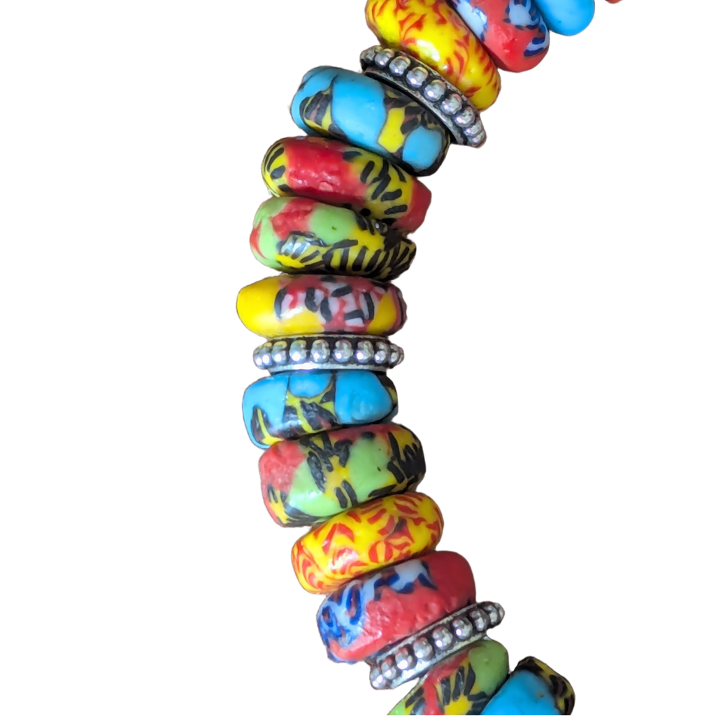 Bunt 01 - Perlenarmband - Andrea Rubinetto Schmuckwerkstatt