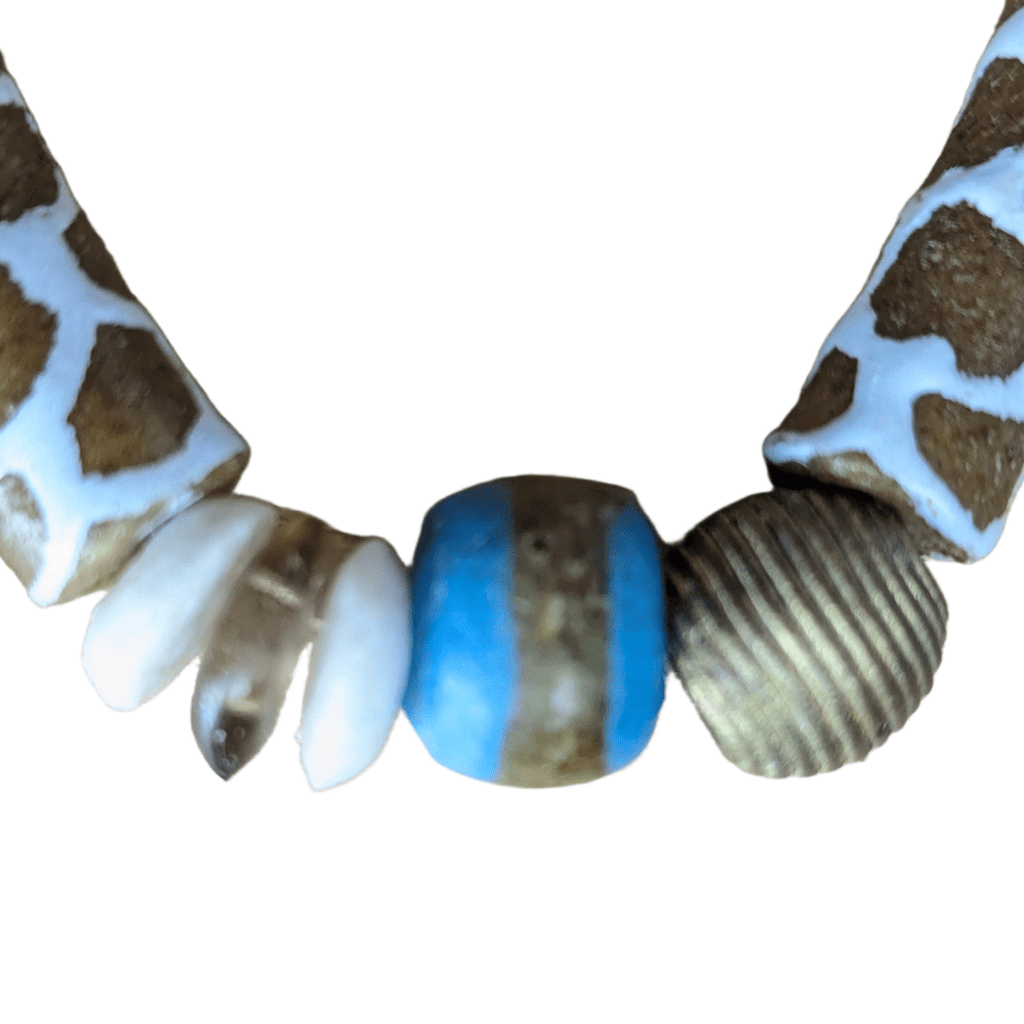 Giraffe Blau - Perlenarmband - Andrea Rubinetto Schmuckwerkstatt