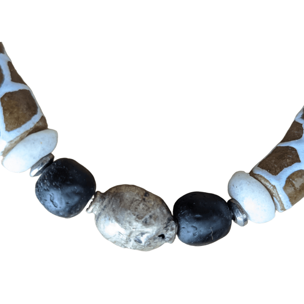 Giraffe Schwarz - Perlenarmband - Andrea Rubinetto Schmuckwerkstatt