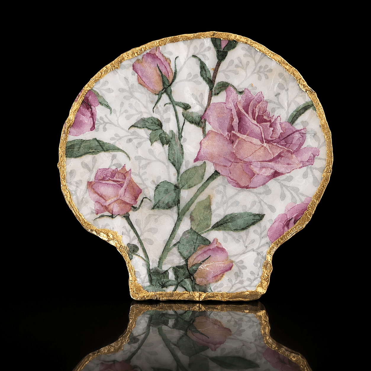 Jakobsmuschel Rose - Andrea Rubinetto Schmuckwerkstatt