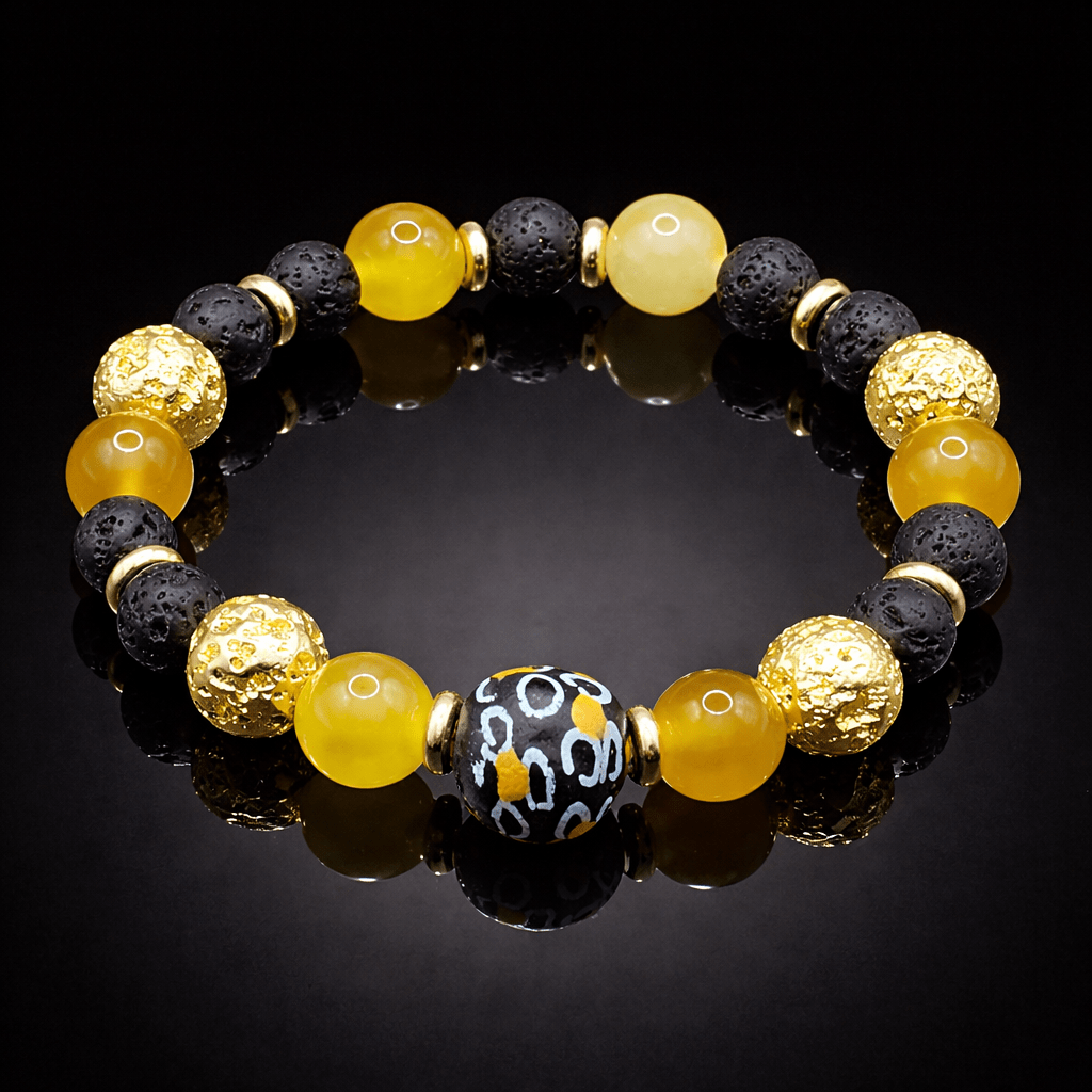 LAVA 01 - Perlenarmband - Andrea Rubinetto Schmuckwerkstatt