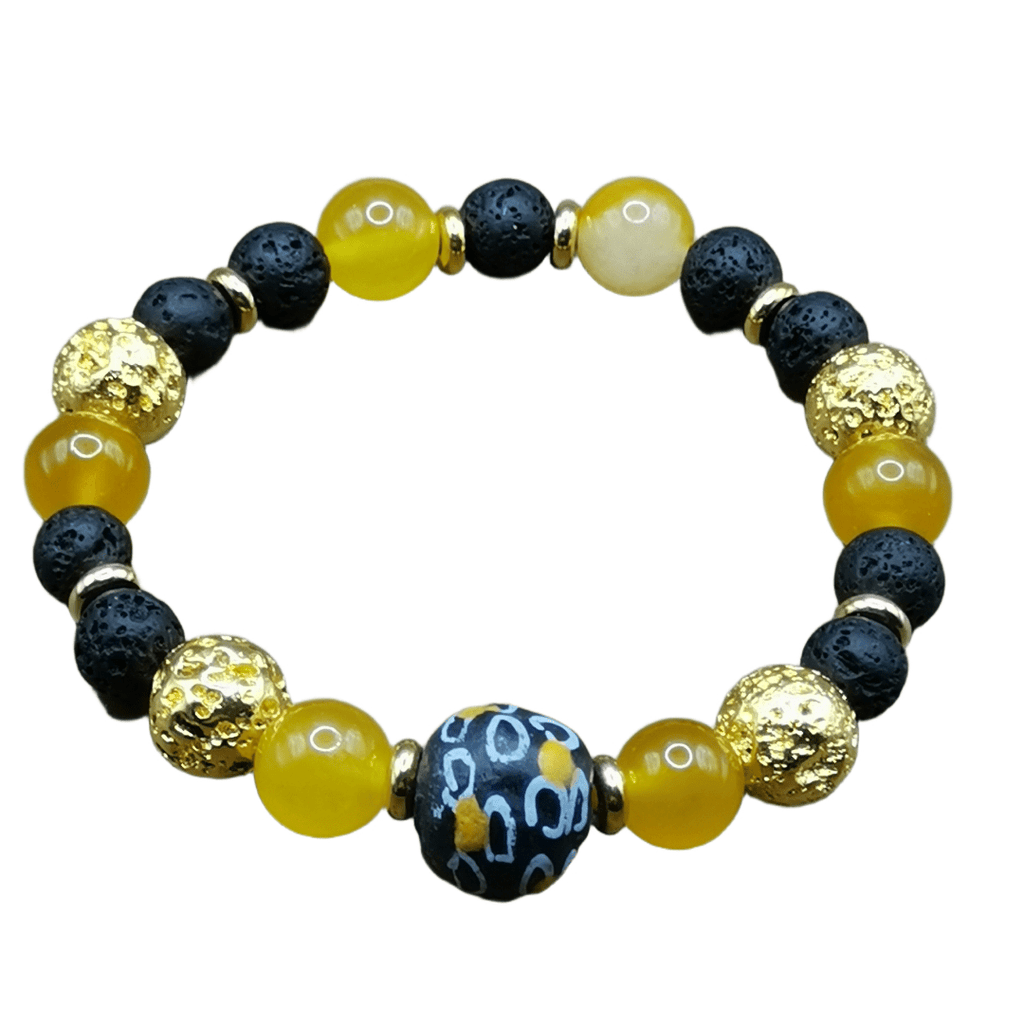 LAVA 01 - Perlenarmband - Andrea Rubinetto Schmuckwerkstatt