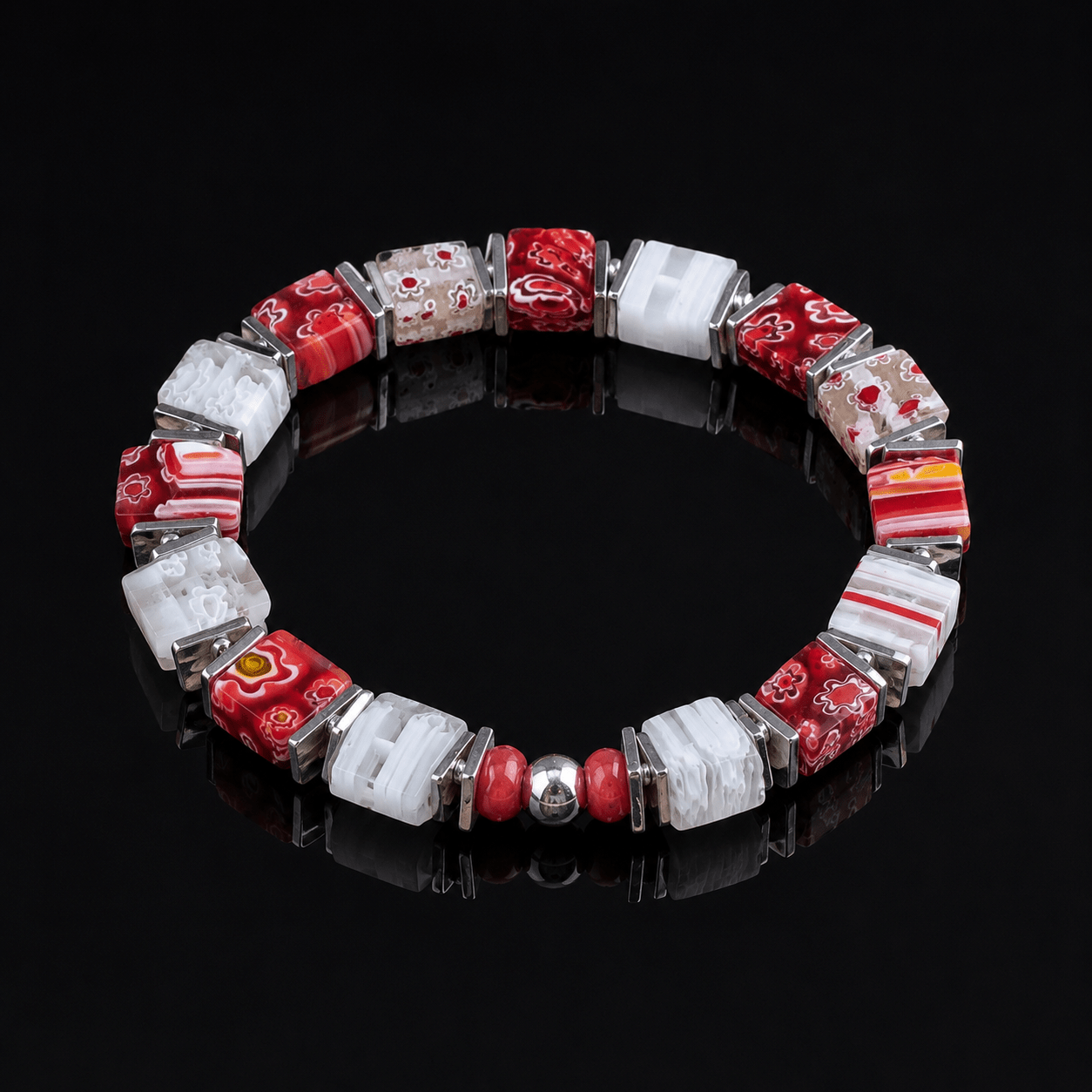 Millefiori Rouge - Andrea Rubinetto Schmuckwerkstatt