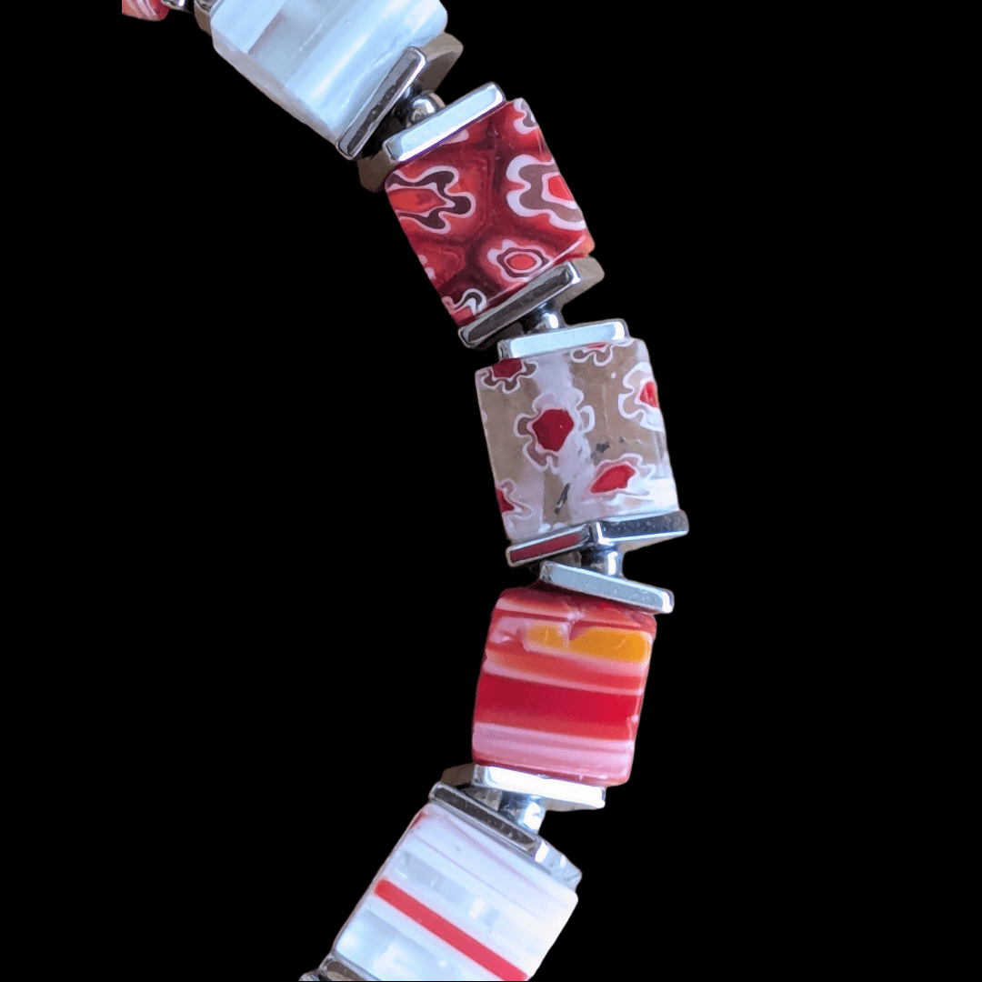 Millefiori Rouge - Andrea Rubinetto Schmuckwerkstatt