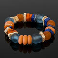 Orange 02 - Perlenarmband - Andrea Rubinetto Schmuckwerkstatt