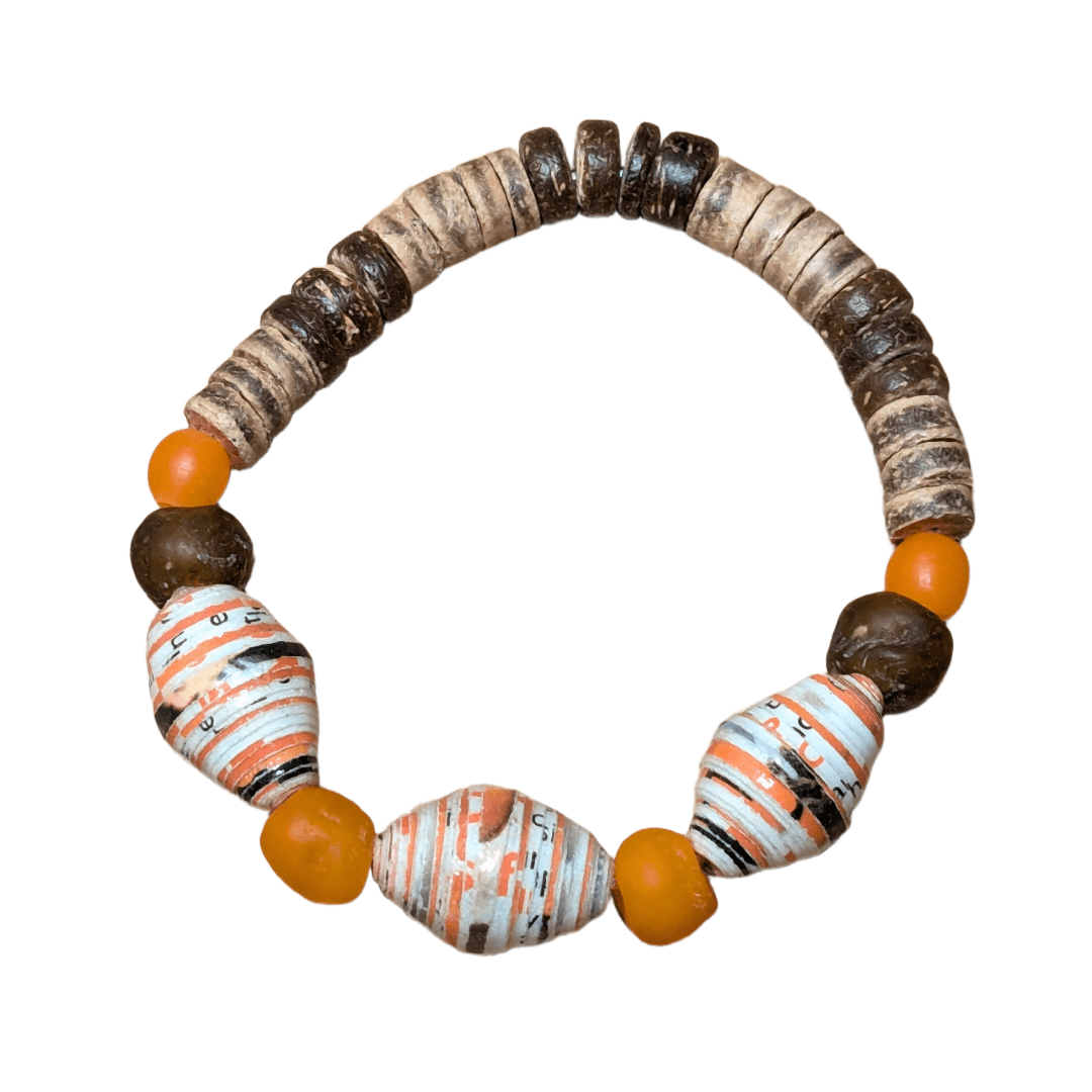 Papier 01 - Perlenarmband - Andrea Rubinetto Schmuckwerkstatt