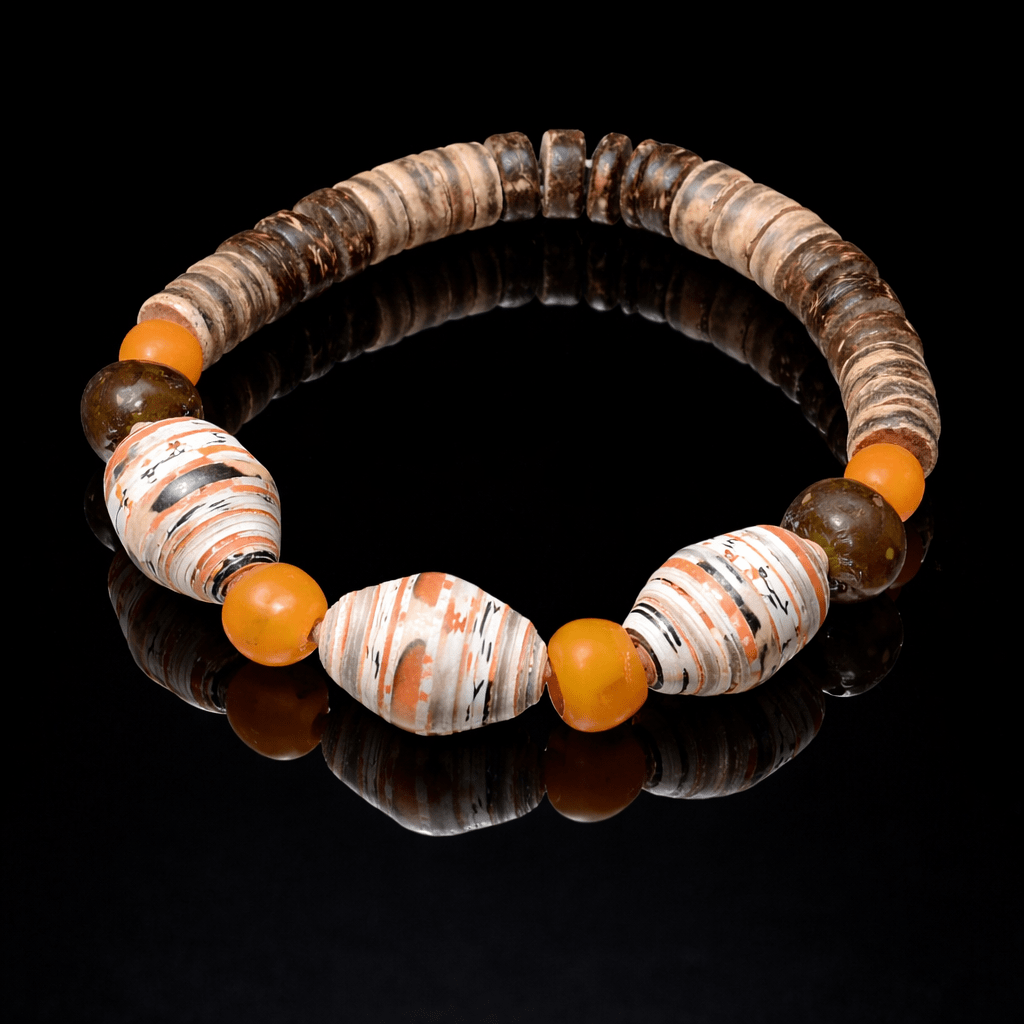 Papier 01 - Perlenarmband - Andrea Rubinetto Schmuckwerkstatt