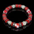 Rot 01 - Perlenarmband