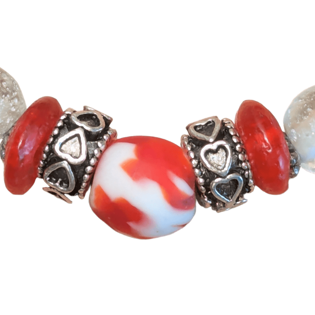 Rot 01 - Perlenarmband - Andrea Rubinetto Schmuckwerkstatt